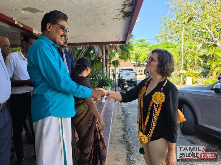 ஜெர்மன் நாட்டின் பிரதி தூதுவர் மட்டக்களப்பு மாநகரசபை முதல்வருடன் சந்திப்பு