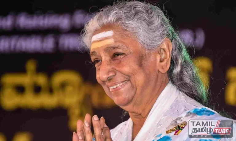 30 துப்பாக்கி குண்டுகள் முழங்க அரசு மரியாதையுடன் எஸ்.ஜானகியின் உடல் தகனம்