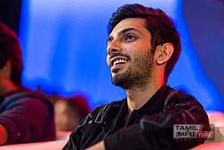 Anirudh_Ravichander_at_the_Velaikkaran_Audio_Launch