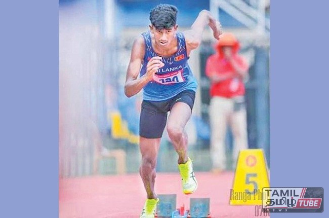 ஆசிய U23 தடகள சாம்பியன்ஷிப்: இலங்கை வீரர் அயோமால் அகலங்க வெள்ளிப் பதக்கம் வென்று சாதனை!