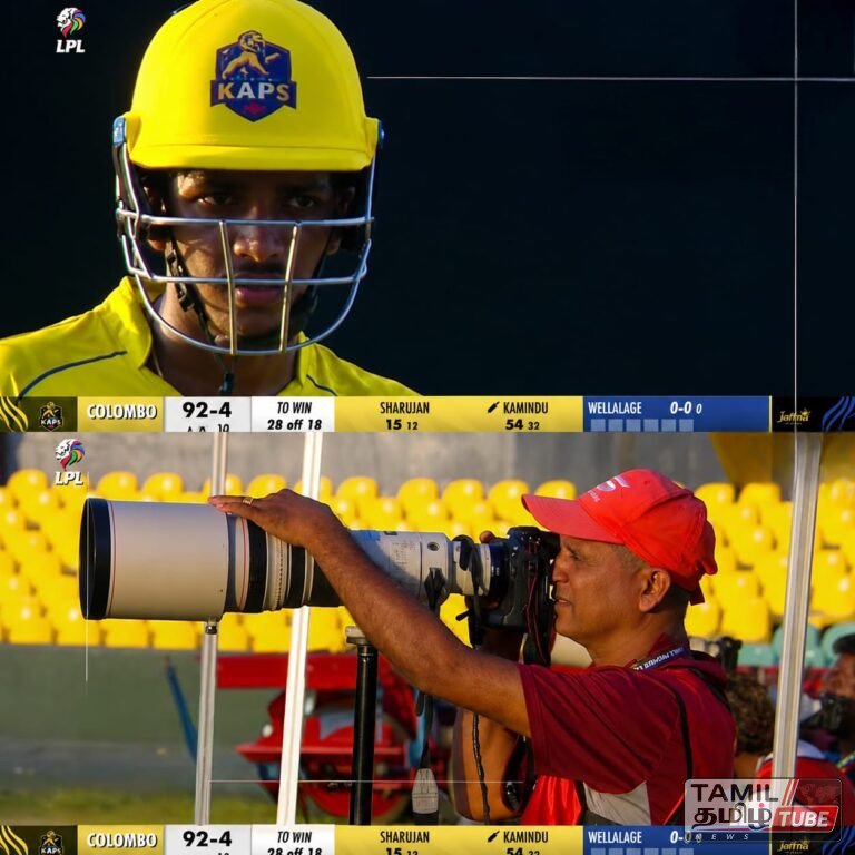 LPL தொடரில் அறிமுகமான சாருஜன்: மைதானத்தில் மகனின் சாதனை… கேமரா லென்ஸுக்குள் தந்தையின் பெருமிதம்!