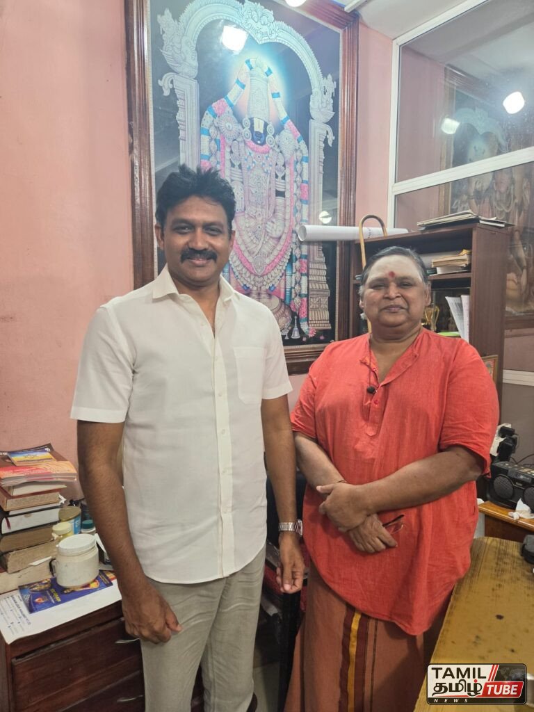 கம்பவாரி ஜெயராஜை சந்தித்த செந்தில் தொண்டமான்!