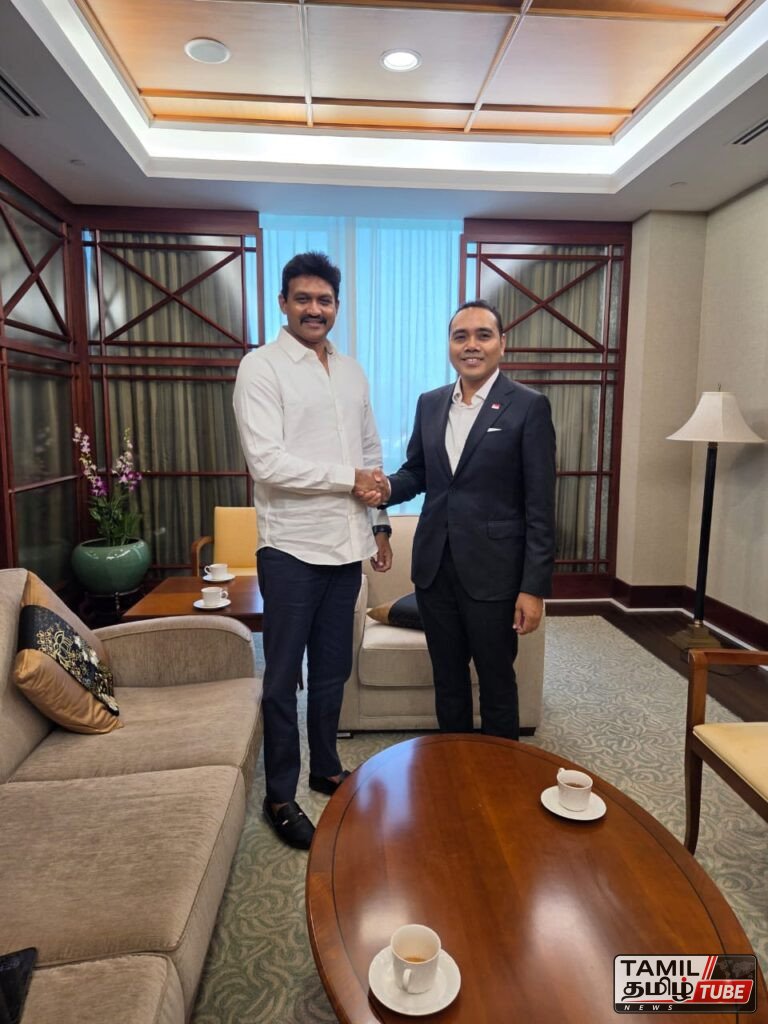 சிங்கப்பூர் வெளிவிவகார மற்றும் உள்துறை அமைச்சரை சந்தித்த இ.தொ.கா. தலைவர் செந்தில் தொண்டமான்!