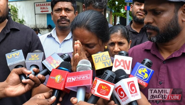 கொழும்பிலுள்ள சவூதி தூதரகத்தை முற்றுகையிட்ட அனோஜனின் குடும்பத்தினர்: உயிரைக் காப்பாற்ற அவசர இராஜதந்திர கோரிக்கை